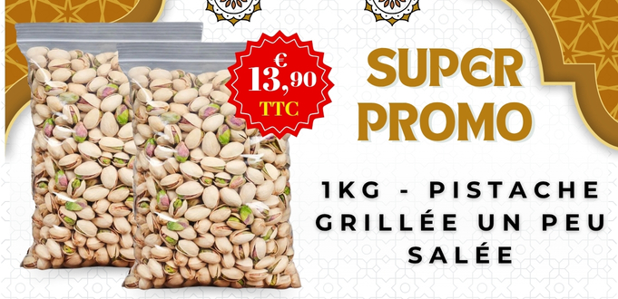 Pistaches grillée